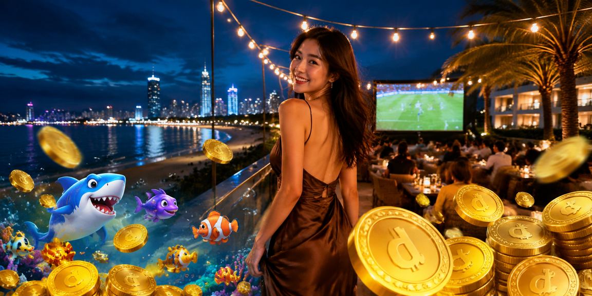 Người dùng thư giãn bên ly cà phê tại Đà Nẵng, cân bằng giữa giải trí và cuộc sống